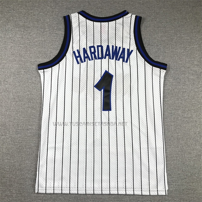 Camiseta Penny Hardaway NO 1 Nino Orlando Magic Mitchell & Ness 1993-94 Blanco